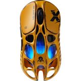 Gravastar Mercury x Rgb 32K Dpı Optik Gaming Mouse, Kablosuz, Magnezyum Alaşımlı, Programlanabilir 5 Tuşlu, Special Edition, Sarı