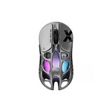 GravaStar Mercury X RGB 32K DPI Optik Gaming Mouse, Kablosuz, Magnezyum Alaşımlı, Programlanabilir 5 Tuşlu, Uzay Gri