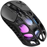 GravaStar Mercury X Ultra Hafif Oyun Faresi – Magnezyum Alaşım, 32.000 DPI, PAW 3950 Sensör, 1K Yoklama Hızı, Üç Mod, RGB, Ergonomik İçi Boş Tasarım, 5 Programlanabilir Düğme (Siyah)