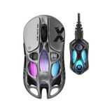 Gravastar Mercury Xpro Rgb 32k Dpı Optik Gaming Mouse+8k Dongle, Kablosuz, Magnezyum Alaşımlı, Progr Gsmercuryxpro gri
