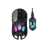 Gravastar Mercury Xpro Rgb 32K Dpı Optik Gaming Mouse+8k Dongle, Kablosuz, Magnezyum Alaşımlı, Programlanabilir 5 Tuşlu, Siyah