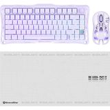 Gravastar V75 Manyetik Kablolu Gaming Klavye, M1 Pro Kablosuz Optik Mouse ve Mousepad Oyuncu Seti