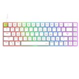 Gravion Raxor 68 Tuş RGB Manyetik Switch Mekanik Gaming Oyuncu Klavyesi Hot Swap Rapid Trigger Beyaz Type-C to Usb Kablolu Kompakt Tasarım Anti-Ghosting Dayanıklı Tuşlar