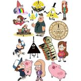 Gravity Falls Sticker Telefon Laptop Notebook Tablet Defter Matara Stiker Etiket ST380