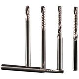 Gravür Tek Kenarlı Freze Bıçağı Spiral Akrilik Kesme 3.175x12mm