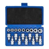 Grayzer 19 Parça 1/2'' Iç-Dış Torx Lokma Takımı - Gri