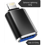 Grc Accessory Lightning To USB Veri Aktarımı iPad iPhone Uyumlu Otg iphone 11 12 13 14 Pro Çevirici Dönüştürücü