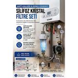 grease port Çamaşır Bulaşık Makinesi ve kombi Için Kireç, koku, tortu Önleyici Silifoz Filtre