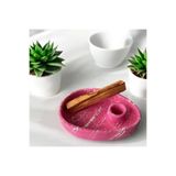 Great Fast El Yapımı Dekoratif Pembe Palo Santo & Tütsülük – Mermer Desenli Tütsü Kabı
