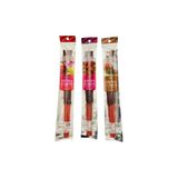Great Fast Organik Doğal Çubuk 3 lü Paket Tütsü Seti | 45 Adet Çubuk Tütsü 3 Aroma 30 Cm | Oda Kokusu | Meeyveli &Tatlı