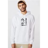 Great Teacher Anime Poster Beyaz Erkek 3İp Kapşonlu Sweatshirt