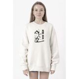 Great Teacher Anime Poster Beyaz Kadın 2ip Sweatshirt