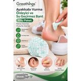 Greathings 10 Adet 5x7 cm Ayakkabı Vurma Önleyici Su Geçirmez Şeffaf Topuk Koruyucu Bant