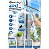 Greathings 4 in 1 Spreyli Cam Çekçek ve Temizleme Fırçası Uzun Saplı Camsil Aparatı 58,5 cm