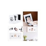 Greathings Yenidoğan Bebek El Ve Ayak Izi Fotoğraf - Toksik Olmayan Mürekkepsiz Hatıra Baskı Kiti - 8 X 12 Cm