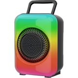Greatnice GTS1867 Siyah RGB Işıklı Bluetooth Hoparlör