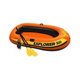 Green 58332 Intex Explorer 300 Üç Kişilik Şişme Bot + Pompa + Kürek Set 186KG Taşıma