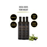 Green Amour Memecik Soğuk Sıkım Sızma Zeytinyağı, 0.2 Asit, 251 Polifenol, Pestisit İçermeyen, 3x500 ml