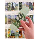 Green Art Collection Van Gogh & Monet 30’lu Kitap Ayracı Seti/Yer İmi