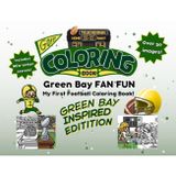 Green Bay Fan Fun: My First Football Coloring Book: A Cute Sports Activity Book for Kids Ages 4-8 (Green Bay Edition) (Gridiron City Fun)