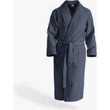 Green Black Afra Elite Serisi Erkek Pike Bornoz Lacivert, Oeko Tex Standard 100 Sertifikalı %100 Ege Pamuğu, Dokuma 250 GSM
