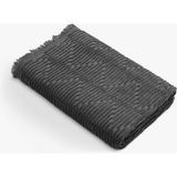Green Black Anisa Banyo Havlusu Antrasit - 80 x 150 cm