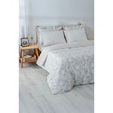 Green Black Fiorina Bej Çift Kişilik %100 Pamuk Saten 210 Tc Nevresim Takımı - 200 x 220 cm