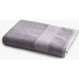 Green Black Lara Prestij Serisi Banyo Havlusu Bordürlü 80x150 Koyu Gri, Oeko Tex Standard 100 Sertifikalı %100 Ege Pamuğu, Dokuma 500 GSM - 80 x 150 cm