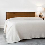 Green Black Lara Prestij Serisi Çift Kişilik Yatak Örtüsü Pike 220x240 Krem, Oeko Tex Standard 100 Sertifikalı %100 Ege Pamuğu