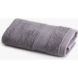 Green Black Lara Prestij Serisi El Havlusu Bordürlü 30x50 Koyu Gri, Oeko Tex Standard 100 Sertifikalı %100 Ege Pamuğu, Dokuma 550 GSM - 30 x 50 cm