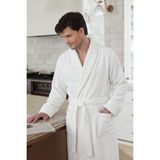 Green Black Lara Prestij Serisi Erkek Bornoz Krem, Oeko Tex Standard 100 Sertifikalı %100 Ege Pamuğu, Dokuma 400 GSM