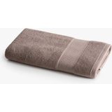 Green Black Lara Prestij Serisi Yüz Havlusu Bordürlü 50x90 Kahverengi, Oeko Tex Standard 100 Sertifikalı %100 Ege Pamuğu, Dokuma 550 GSM - 50 x 90 cm