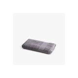 Green Black Lara Prestij Serisi Yüz Havlusu Bordürlü 50x90 Koyu Gri, Oeko Tex Standard 100 Sertifikalı %100 Ege Pamuğu, Dokuma 550 GSM