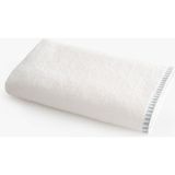 Green Black Tria Banyo Havlusu %100 Pamuk Jakarlı Krem-Mint 80X150 cm - 80 x 150 cm - Krem - Mint