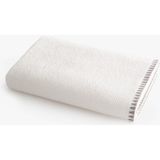 Green Black Tria Banyo Havlusu %100 Pamuk Jakarlı Krem-Vizon 80X150 cm - 80 x 150 cm - Krem - Vizon