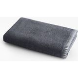 Green Black Tria Banyo Havlusu %100 Pamuk Jakarlı Lacivert 80X150 cm - 80 x 150 cm