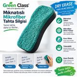 Green Class Mıknatıslı Tahta Silgisi-Microfiber- 6 Adet