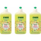 Green Clean Baby Bitkisel Biberon Emzik Temizleyici 500 Ml X 3