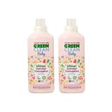 Green Clean Baby Bitkisel Çamaşır Yumuşatıcısı 1 lt - 2 Adet