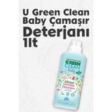 Green Clean Baby Çamaşır Deterjanı, 1 L, Sıvı, Bitkisel