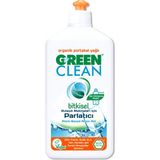 Green Clean Bitkisel Bulaşık Makinesi Parlatıcı - 500 ml, Organik Portakal Yağı ile Geri Dönüşümlü Plastik Şişede