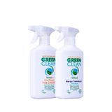 Green Clean Bitkisel Yağ Çözücü 500 ml Ve Banyo Temizleyici 500 ml Set