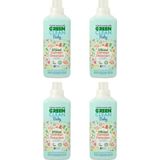 Green Clean Organik Lavanta Yağlı Baby Bitkisel Çamaşır Deterjanı 1000ML 4'lü