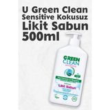 Green Clean Organik Likit Sabun 500 ml Hassas Ciltler İçin Dermatolojik Olarak Test Edilmiş