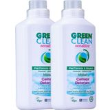 Green Clean Sensitive (Kokusuz) Sıvı Çamaşır Deterjanı 1 l x 2' Li Set