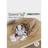 Green Efficiency Beyaz Dolomit Taşı 5kg 10KG 20KG 2-4 cm | Saksı Üstü Dekoratif Çakıl Taşı | Teraryum Bahçe Peyzaj ve Akvaryum Taş - 5 kg
