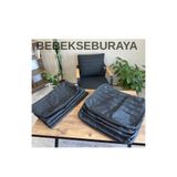 Green Garden Bebekseburaya Bahçe Balkon Mobilyası Minder Kılıfı Takımı55*60Ölçülerinde 4 Adet Sırt 4 Adet Oturak