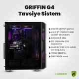 Green Grıffın G4 | Rtx 5060TI Gaming Pc | Intel I7-14700F | 16GB Ram | 512GB SSD |sıvı Soğutucu | Oyuncu Oem Paket