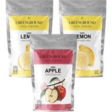 Green Ground Kurutulmuş Limon 120 gr Kabuklu Halka Dilim Fuji Elma 150 gr Limon 120 gr