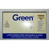 Green Latex Pudrasız Eldiven M